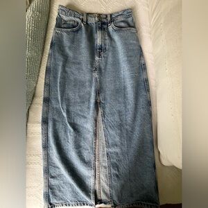 Mango Denim Skirt
